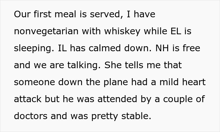 Karen Shames Guy For Eating Meat Near Her, Claims He Ruined Her Religion, Pilot Intervenes