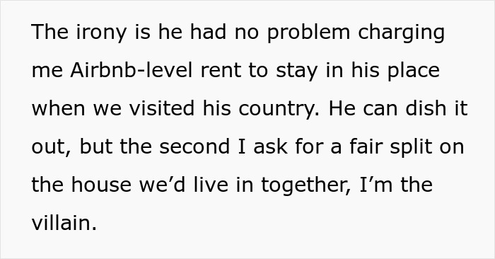 Woman highlights unfair rent situation with fianc&eacute; amid relationship issues