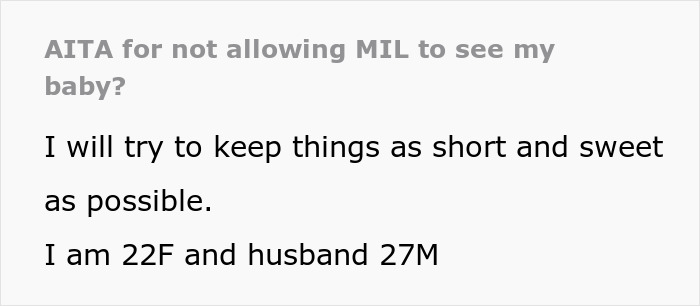 A screenshot of a reddit post asking for advice about mother-in-law issues regarding a grandchild and circumcision.