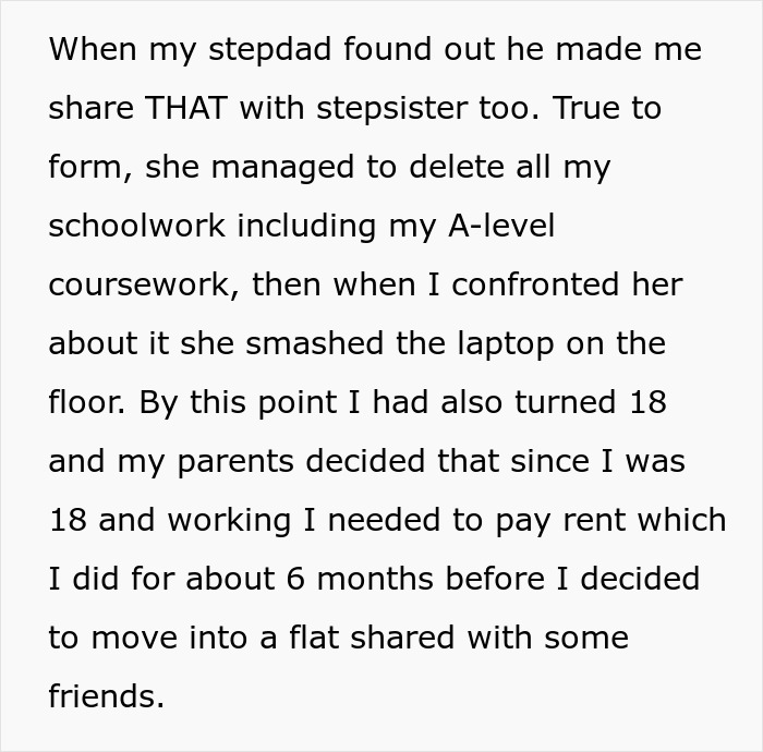 Cruel Parents Let Spoiled Daughter Ruin Son's Life, Have The Nerve To Ask He Pay Her Rent To Them
