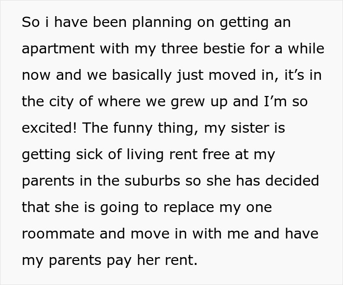 Woman Actually Believes She's Moving In With Sister Who Can't Stand Her: "We Don&rsquo;t Speak At All. I Hate Her"
