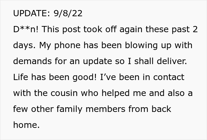 18YO Ditches Toxic Fam As They Torment Him For Years, Enjoys Life After Sparking An Uproar In Theirs 18YO Ditches Toxic Fam As They Torment Him For Years, Enjoys Life After Sparking An Uproar In Theirs