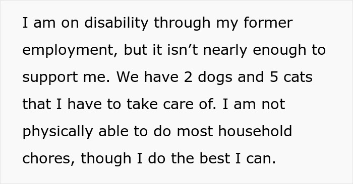 Disability support too low for cancer battle, wife cares for pets and manages chores Disability support too low for cancer battle, wife cares for pets and manages chores