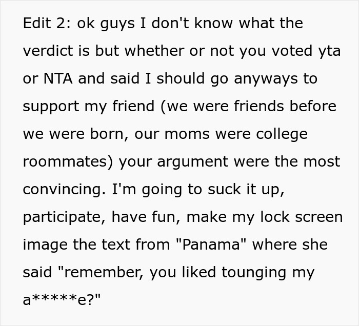 MOH's Cheater Ex Is Best Man At Friend's Wedding, She's Frantic As She Can't Even Look At Him MOH's Cheater Ex Is Best Man At Friend's Wedding, She's Frantic As She Can't Even Look At Him