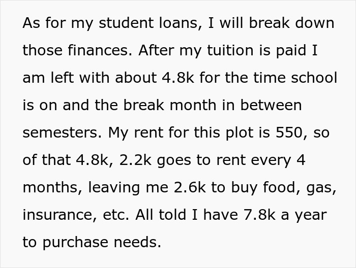 Student loans and rent breakdown for 23YO disowned Student loans and rent breakdown for 23YO disowned