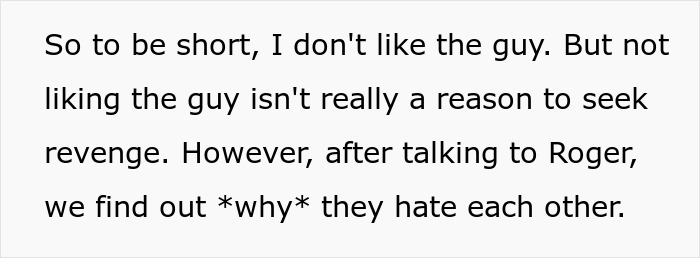 Text about disliking the boss and discovering reasons for mutual hatred Text about disliking the boss and discovering reasons for mutual hatred