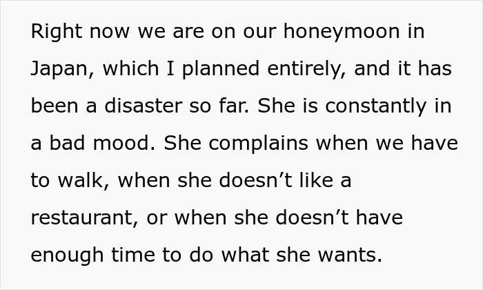 Guy Shares How His Wife Behaves On Their Honeymoon, Leaves People Questioning His Sanity