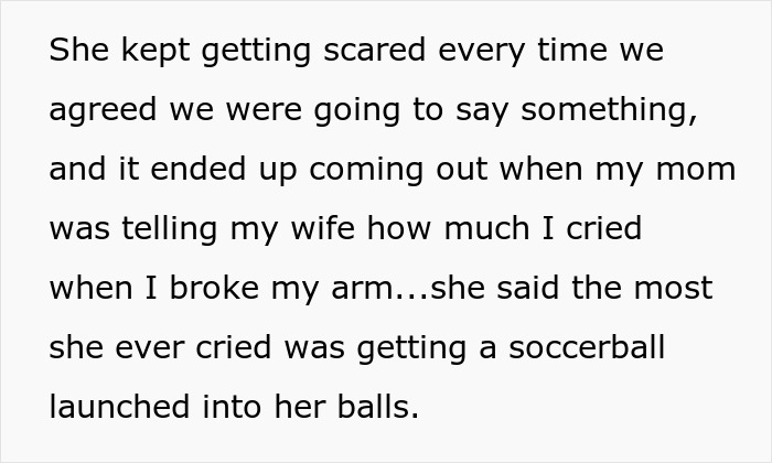 Text about fear of disclosure revealed when mom shares emotional story Text about fear of disclosure revealed when mom shares emotional story