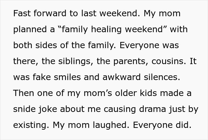 "Family Healing Weekend" Is Ruined After Affair Baby Reveals She Doesn't Love Them, They Are Livid