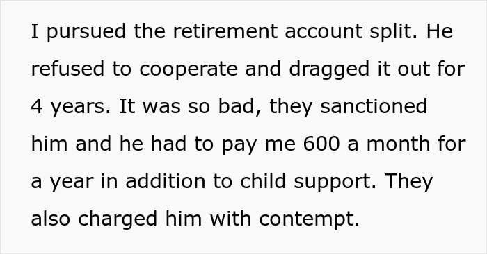 Narcissistic Guy Refuses To Pay Spousal Support And Takes Ex To Court, Ends Up Paying With 401k Narcissistic Guy Refuses To Pay Spousal Support And Takes Ex To Court, Ends Up Paying With 401k