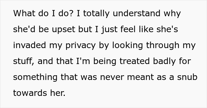 Text about feeling privacy invaded after girlfriend snooped Text about feeling privacy invaded after girlfriend snooped
