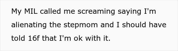 Woman Says 16YO Can Call Stepmom 'Mom' Even If She's Not OK With It, Ex-MIL Goes Ballistic On Her Woman Says 16YO Can Call Stepmom 'Mom' Even If She's Not OK With It, Ex-MIL Goes Ballistic On Her