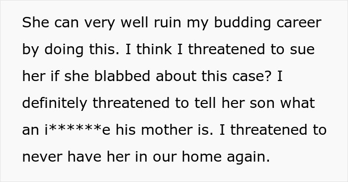 Nosy MIL Goes Snooping Through Lawyer DIL's Case Files, Tries To Break In As She Cuts Contact Nosy MIL Goes Snooping Through Lawyer DIL's Case Files, Tries To Break In As She Cuts Contact