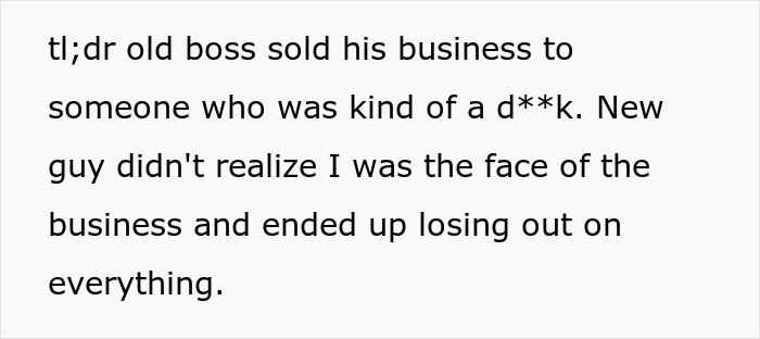 Toxic Boss Forced To Close Business After Insulting Top Performer, Ends Up Having His Clients Stolen Toxic Boss Forced To Close Business After Insulting Top Performer, Ends Up Having His Clients Stolen