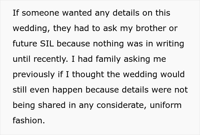 &ldquo;I Became The Villain&rdquo;: Woman Refuses To Attend Brother&rsquo;s Wedding After Huge Miscommunication