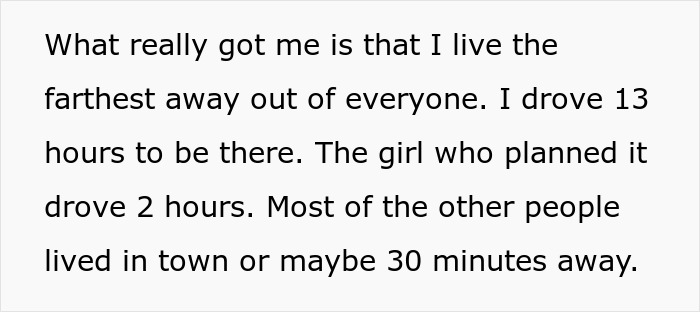 Woman Spends 13 Hours On The Road For Class Reunion, Can't Believe People's Audacity When She Gets There