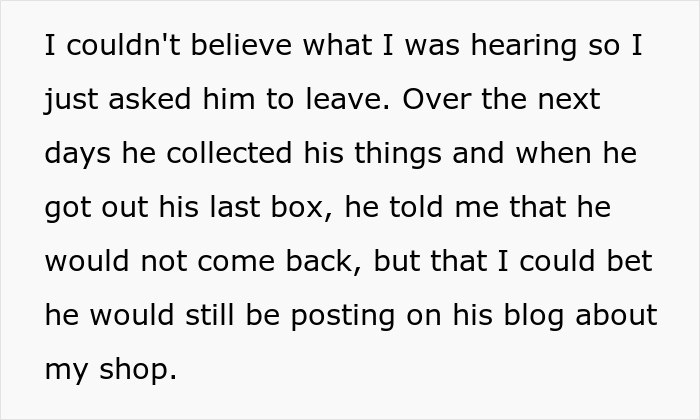 Guy Has The Nerve To Mock GF's Family Business In His Blog For 15 Followers, Ends Up Getting Dumped