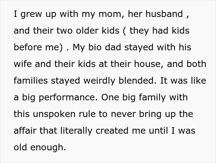 "Family Healing Weekend" Is Ruined After Affair Baby Reveals She Doesn't Love Them, They Are Livid