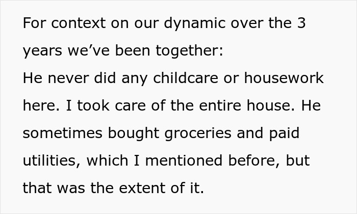 Woman describes unfair childcare and housework dynamics with fianc&eacute;