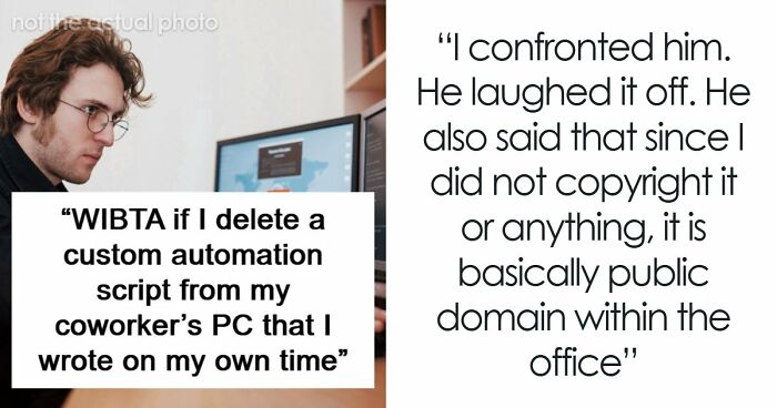 Engineer Secretly Automates Work To Make Their Life Easier, Makes Huge Mistake Of Sharing It With Coworker