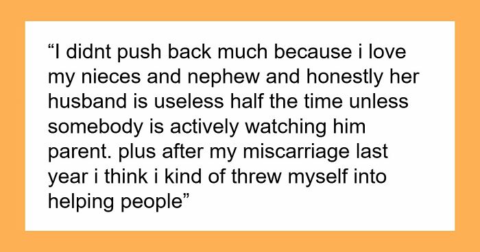 Woman Spends Years As Her Sister’s Free Babysitter Until One Cruel Comment At Dinner Ends It All