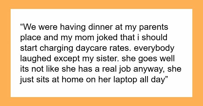 Woman Spends Years As Her Sister’s Free Babysitter Until One Cruel Comment At Dinner Ends It All