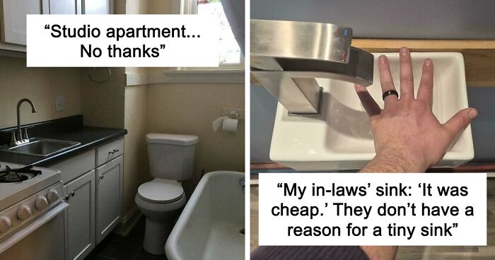 65 Questionably Designed Bathrooms That Unfortunately Exist For Some Poor Soul To Stumble Upon