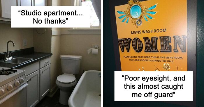 65 Questionably Designed Bathrooms That Unfortunately Exist For Some Poor Soul To Stumble Upon