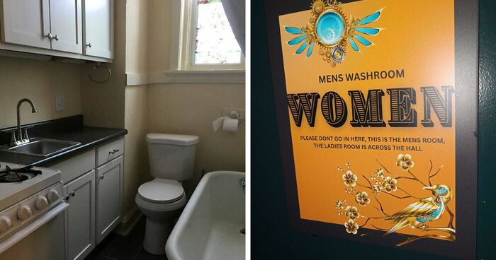 65 Questionably Designed Bathrooms That Unfortunately Exist For Some Poor Soul To Stumble Upon