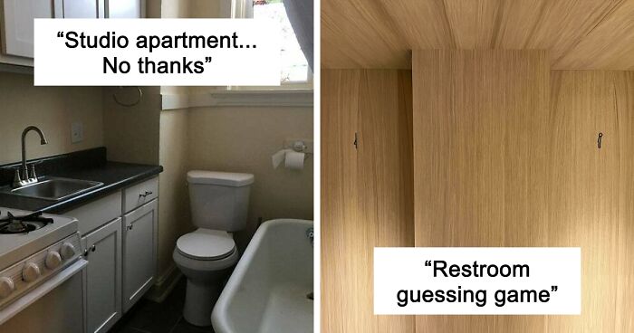 65 Questionably Designed Bathrooms That Unfortunately Exist For Some Poor Soul To Stumble Upon