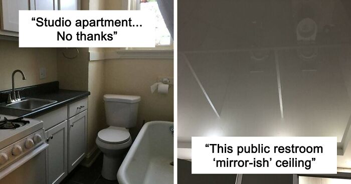 65 Questionably Designed Bathrooms That Unfortunately Exist For Some Poor Soul To Stumble Upon