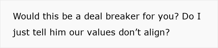 Questioning if differing values are a deal breaker in relationships about SAHM traditional roles