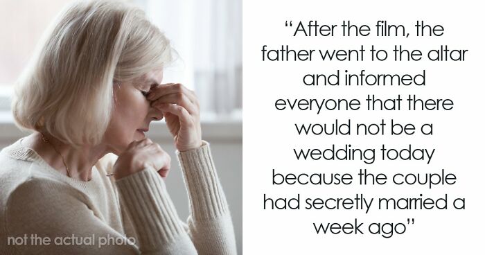 Bridal Couple Have A Fake Wedding To Expose Racist MIL, She Screams Like A Banshee As She’s Exposed