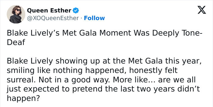 O caos da 'diva' de Blake Lively exposto enquanto ela 'estala' na equipe do Met Gala exigindo perfeição no tapete