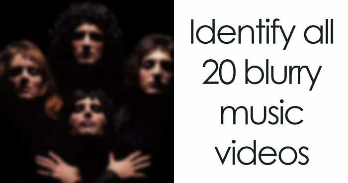 “How Sharp Is Your Vision?”: Try To Guess All 20 Music Videos Hidden In These Blurry Images