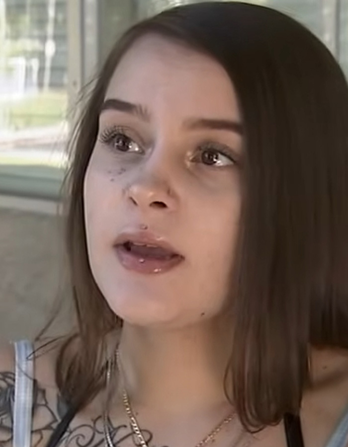 Woman giving interview about female cop beating high school boy Woman giving interview about female cop beating high school boy
