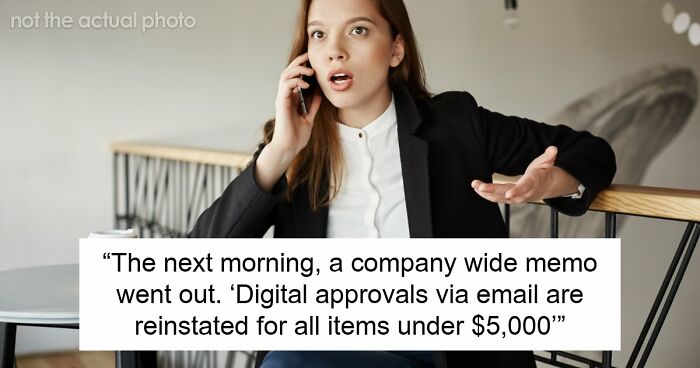 Controlling Director Bans Simple Approvals, Ends Up Buried In Paperwork After New Rule Goes Live