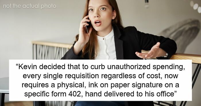 Controlling Director Bans Simple Approvals, Ends Up Buried In Paperwork After New Rule Goes Live