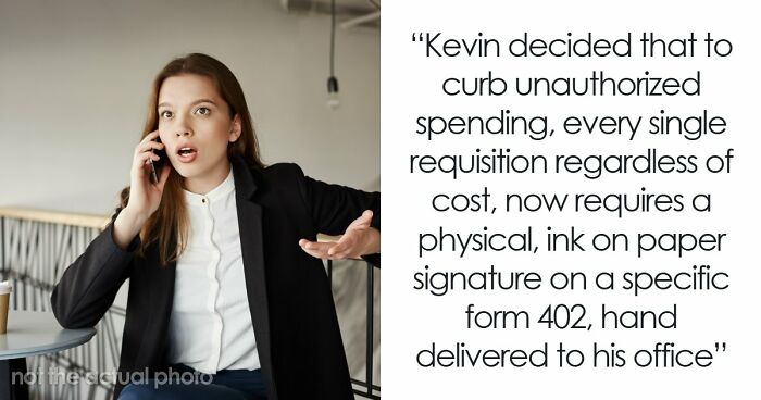 Controlling Director Bans Simple Approvals, Ends Up Buried In Paperwork After New Rule Goes Live