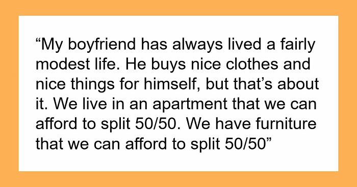 Wealthy BF Insists On 50/50 Split Despite GF Struggling, Writes Her A Check The Day She Leaves