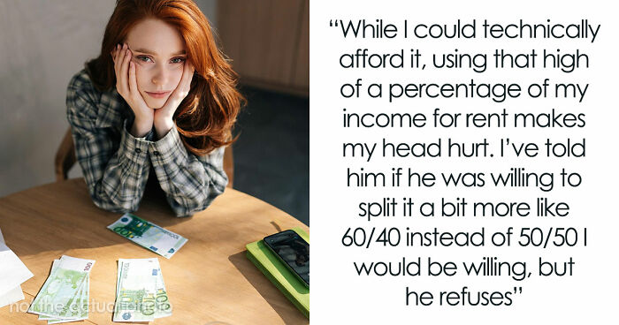 Wealthy BF Insists On 50/50 Split Despite GF Struggling, Writes Her A Check The Day She Leaves
