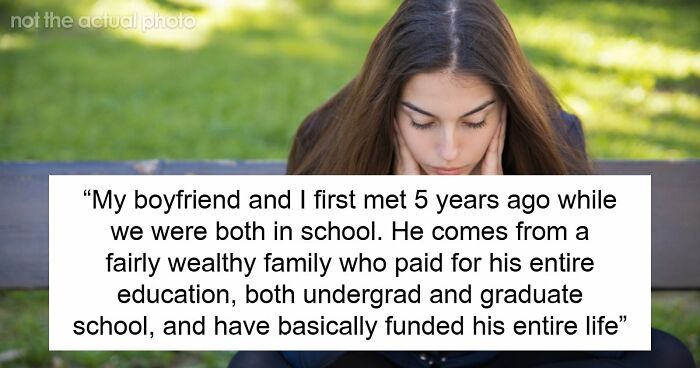 Wealthy BF Insists On 50/50 Split Despite GF Struggling, Writes Her A Check The Day She Leaves