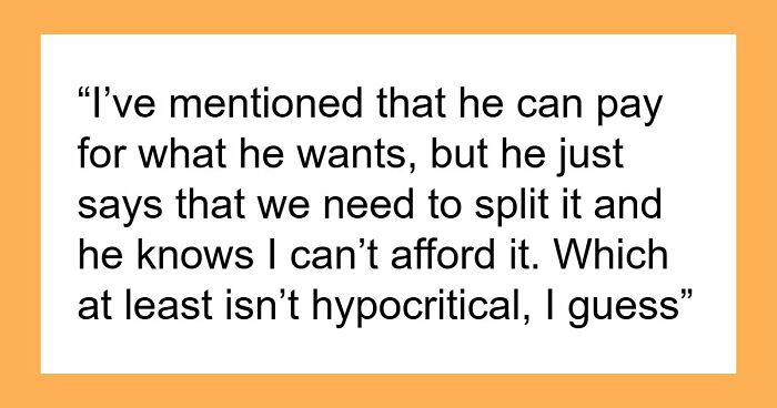 Wealthy BF Insists On 50/50 Split Despite GF Struggling, Writes Her A Check The Day She Leaves