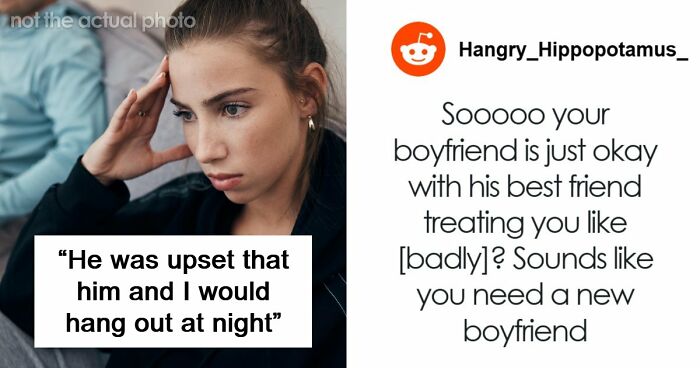 Woman Creeped Out By BF’s Best Friend’s Behavior Towards Her That He Just Accepts