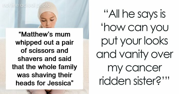 Family Stunned After Woman Refuses To Shave Her Thick, Long Hair In Solidarity For Teen’s Cancer