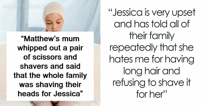 Family Stunned After Woman Refuses To Shave Her Thick, Long Hair In Solidarity For Teen’s Cancer