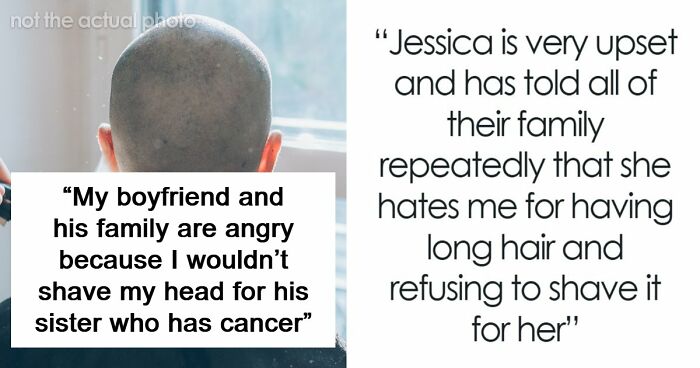 Family Stunned After Woman Refuses To Shave Her Thick, Long Hair In Solidarity For Teen’s Cancer