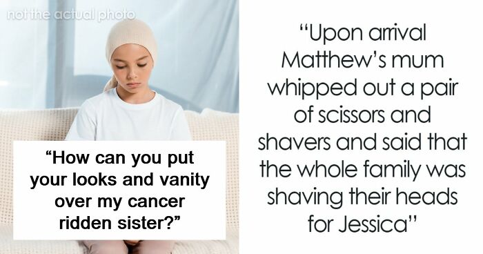Family Stunned After Woman Refuses To Shave Her Thick, Long Hair In Solidarity For Teen’s Cancer