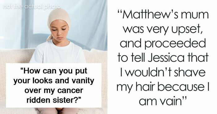 Family Stunned After Woman Refuses To Shave Her Thick, Long Hair In Solidarity For Teen’s Cancer