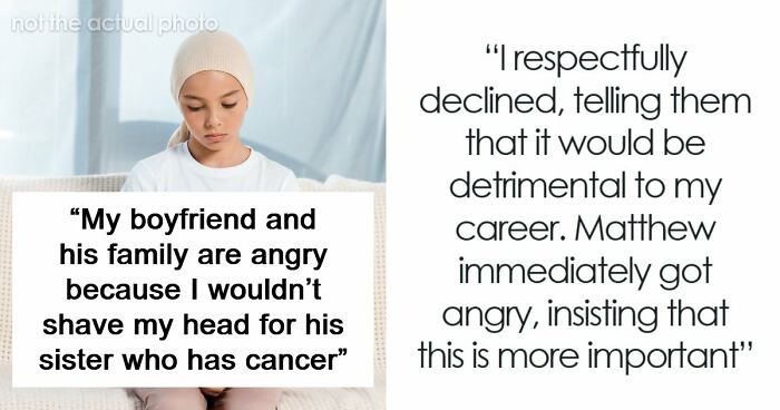 Family Stunned After Woman Refuses To Shave Her Thick, Long Hair In Solidarity For Teen’s Cancer